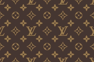 Il famoso logo LV fu inventato da George Vuitton ispirandosi ai colori della Tela Damier 